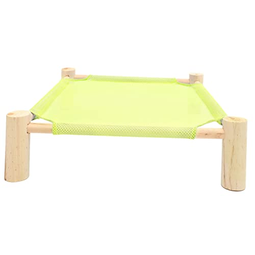 Yardwe Reptil Haustier Holz Rack Bett Hängematte Netting Schlafen Bett für Schlangen von Yardwe