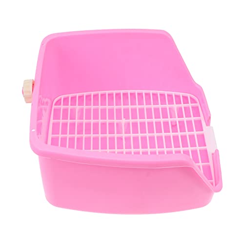 Yardwe 1 Stück Kaninchen Quadrat Toilette Haustier Toilette Igel Töpfchen Chinchilla Toilette Kaninchen Toilettenbecken Kaninchen Töpfchen Hasentoilette Igel Katzentoilette von Yardwe