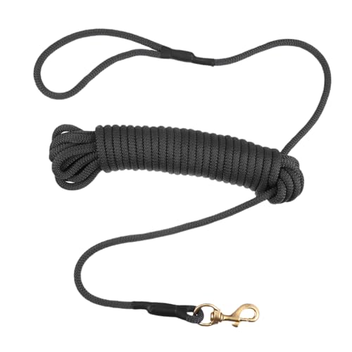 Yardwe 10 Hundeleine Elchkettenbrosche Trainingsleine für Hunde Brosche mit Elchmuster gehen hundegurt hundelaufband Haustier Lange Seilleine Haustier Hund Seilleine Polypropylen Black von Yardwe