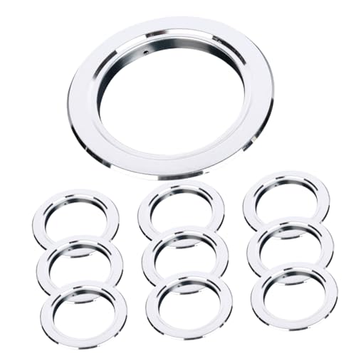 Yardwe 10 Stück Box Schutzkreis Schutz Zuchtbox Nistkasten Inkubator Vögel Häuser Beschützer Zuchtbox Metallschutz Edelstahl Ring Ring von Yardwe