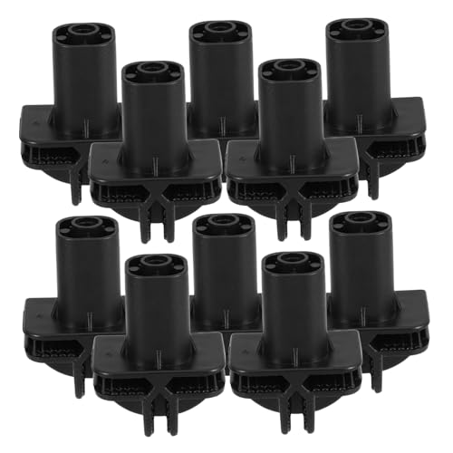 Yardwe 10Pcs Plastikdraht Regale Stecker Ersatzräder Für Würfelspeichereinheiten Und Schrankorganisatoren Für Kleine Werkzeugkarren von Yardwe