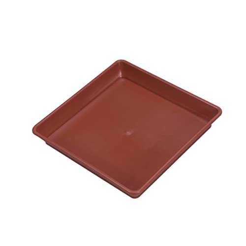 Yardwe 10Stücke Quadratische Blumentopf Untersetzer Robuste und Langlebige Harztabletts für Indoor und Outdoor Pflanzenpflege für Bonsaibäume Yardwe 10Stücke Quadratische Blumentopf Untersetzer Robuste und Langlebige Harztabletts für Indoor und Outdoor Pflanzenpflege für Bonsaibäume von Yardwe