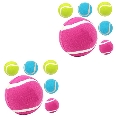 Yardwe 12 STK Tennisspielzeug für Hunde Haustier Beißspielzeug Kuscheltier für Hund Interactive Dog Toys interaktives Spielzeug Spielzeuge Spielzeug kleine tennisbälle für Hunde von Yardwe