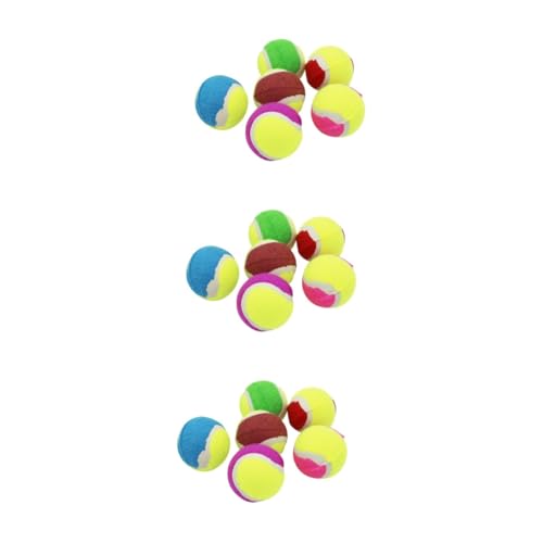 Yardwe 18 Packungen Spielzeuge Hundebälle Bälle für Hunde Hundespielzeug Spielzeug für Haustiere Keine Elastizität Pet-Ball Gummiball von Yardwe