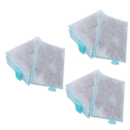 Yardwe Sieb 18 STK Filterelement für Aquarien Aquarium Wattepads Praktische Aquarienfiltermatte Aquarienfilter für zu Hause Haushalt Filterschwamm Wasserfilter Filter Element Filterwatte von Yardwe