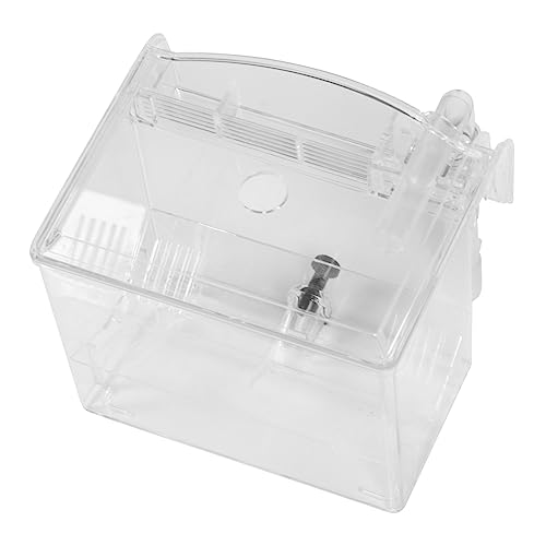 Yardwe 1Pc Isoliert Zucht Box Tank Net Kit Trennung Aquarium Fisch Akklimatisierung Isolator Isolation Weiß Kunststoff von Yardwe