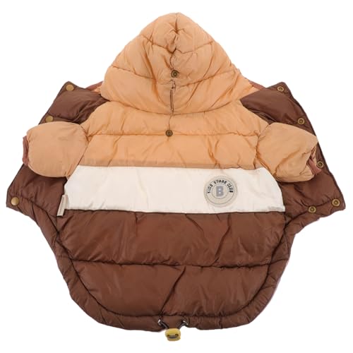 Yardwe 1Stk Haustier-Baumwollkleidung hundewintermantel hundemantel Haustierkleidung hundepullover hundekleidung -Hoodie Winterkleidung für Bequeme Hundeweste Baumwolle von Yardwe