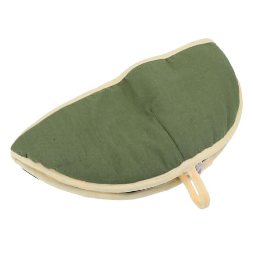 Yardwe 1Stk Schlafsack cat House katzenhaus Kuscheliges Katzenbett katzenkorb katzenkörbe Haustierkissen Hundeschlafbett warmes Hundenest warmes Katzenbett Bettwäsche aus Baumwolle Green von Yardwe