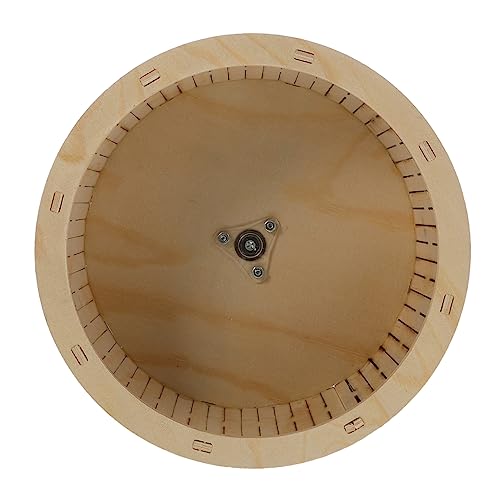 Yardwe 22cm Hamster Laufrad Aus Holz Laufspielzeug für Haustiere Materialverbesserung von Yardwe