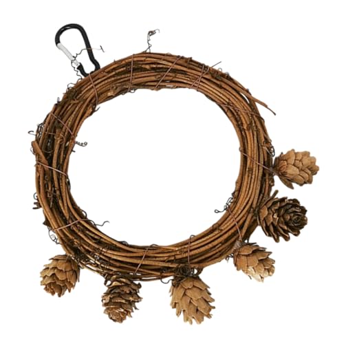 Yardwe 1pc Papagei Schaukel Spielzeug Für Papageien Nymphensittiche Dekorative Hängende Schaukel Kauen Spielzeug Für Vögel Ziervögel Spielzeug Yardwe 1pc Papagei Schaukel Spielzeug Für Papageien Nymphensittiche Dekorative Hängende Schaukel Kauen Spielzeug Für Vögel Ziervögel Spielzeug von Yardwe