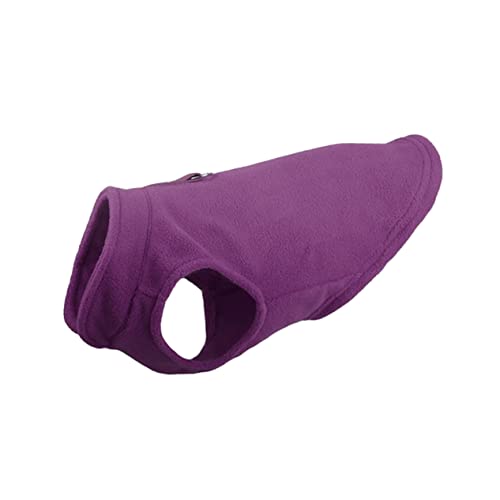 Yardwe 1pcs Herbst Haustierkostüm Hunde Mäntel Heiser Hund Wintermantel Züchten Kleiner Hund Regenmantel Welpe Dackel Hündchen Haustierbedarf Haustierkleidung Violett von Yardwe