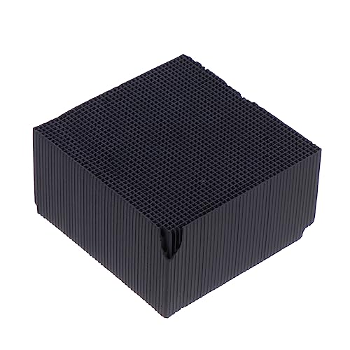 Yardwe 1stk Filter Für Fischbecken Block Tauchfähig Aquarienwasserfilter Aquarienfilter Rinnsal Kohlenstoff Wasserpumpe Mini-Aquarium-schwammfilter Kanister Reiniger Luft Black Aktivkohle von Yardwe