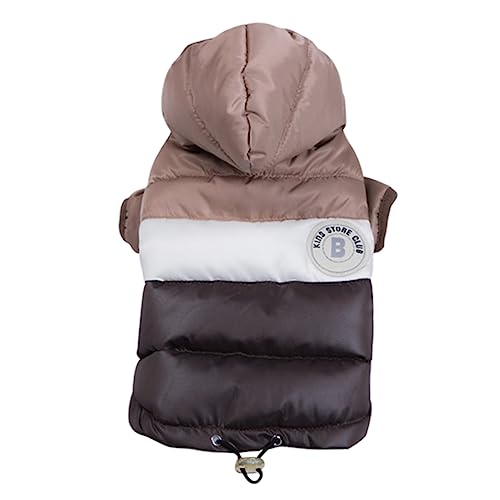 Yardwe 1stk Haustier-Baumwollkleidung Hundezubehör Hundehütte Warme Jacke Welpenkleidung Für Mädchen Winterhund Wintermäntel Für Hunde Hunde-Hoodie Poncho Warme Hundebekleidung Baumwolle von Yardwe