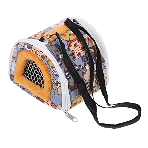 Yardwe 1Stk Haustier-Ausflugstasche Hamster transportbox hasenrucksack kleine Tragetasche für Haustiere Kleiner reiserucksack Handtaschen Haustier-Vogel-Tasche Igel Tragetasche draussen von Yardwe