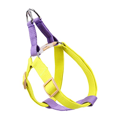 Yardwe 1stk Hundegeschirr in Farbe Hundegeschirr Läuft Hundegeschirr Wandern Gehender Hund Straps Haustier Geschirr Für Hunde Violett Weste Polyesterband Haustier Hund von Yardwe