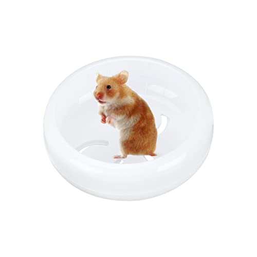 Yardwe 14cm Silent Hamster Wheel Übungslaufscheibe Pp-Material Haustierspielzeug für Chinchilla Ratte Mäuse Rennmaus von Yardwe