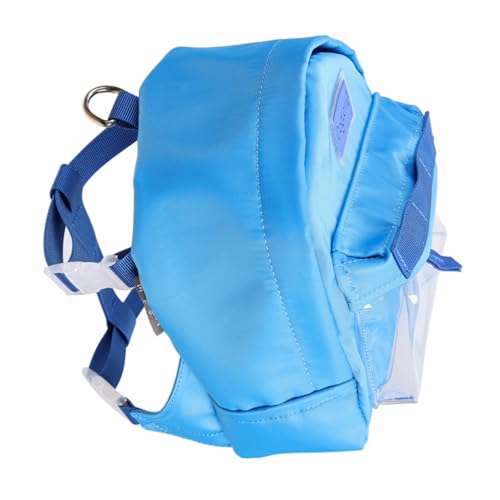 Yardwe 1stk Rucksack Für Haustiere Katzengeschirr Zum Wandern Reisetasche Reiserucksack Für Katzen Atmungsaktive Tragetasche Für Hunde Und Katzen Hundeschlinge Katzentasche TPE-Plane Blue von Yardwe