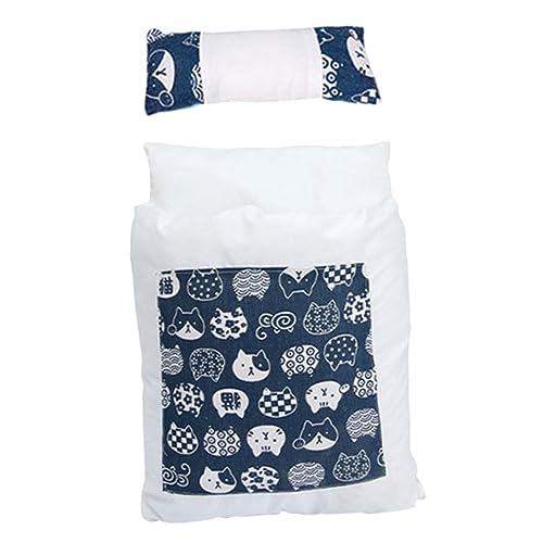 Yardwe 2 Sätze Katzenschlafsack Haustierbett Haustier Katze Schlafnest abnehmbares Hundebett Katzenbett warmhalte Haustierbettnest Hund Katzennest waschbar Katze Schlafsack Katzenhausbett von Yardwe