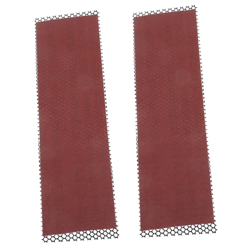 Yardwe Laufrad Einsätze Streifen 2 Pack Hamster Nagel Trimmer Pad Übung Rad Matte von Yardwe