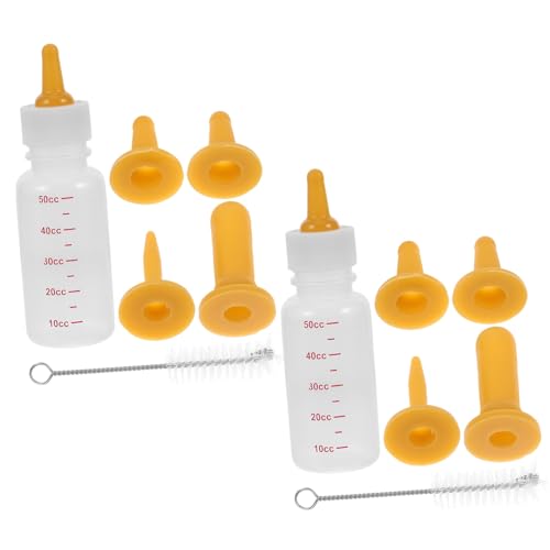 Yardwe Neugeborenen Haustier Fütterung Set 7pcs Kätzchen Flasche Silikon Pet Pflege Flaschen von Yardwe