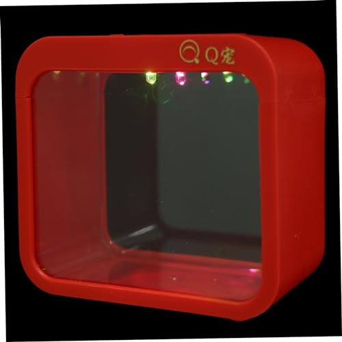 Yardwe 2 Stück Betta Box Kleines Aquarium Mit Lampe Mini Betta Tank Fischtank Fischkampfkoffer Kreativer Betta Tank Kleiner Fischzuchttank Abnehmbarer Betta Tank Kunststoff Betta von Yardwe