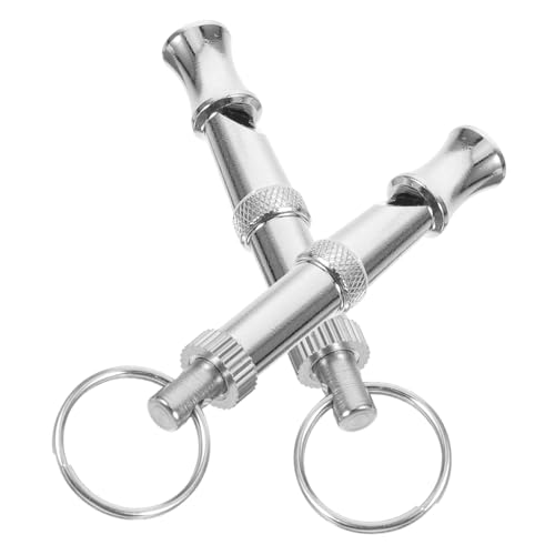 Yardwe 2stücke Metall-hundepfeifen Lautstarke Trainingspfeife Für Effektives Hundetraining Geeignet Für Große Und Kleine Hunde Inklusive Lanyard Für Einfachen Transport Yardwe 2stücke Metall-hundepfeifen Lautstarke Trainingspfeife Für Effektives Hundetraining Geeignet Für Große Und Kleine Hunde Inklusive Lanyard Für Einfachen Transport von Yardwe
