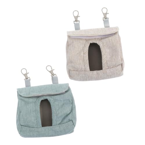 Yardwe Meerschweinchen Heu Feeder Tasche Feeder Lagerung Tasche Haken 2 Pack für Haustier Der Heu Lebensmittel von Yardwe