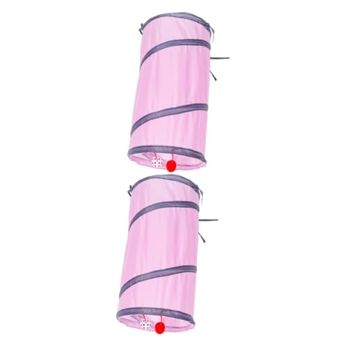 Yardwe 2 Stücke Innovative Katze Tunnel Schlafen Bett Kätzchen Tunnel Spielzeug Für Home Interaktive Pet Spielen Tunnel von Yardwe