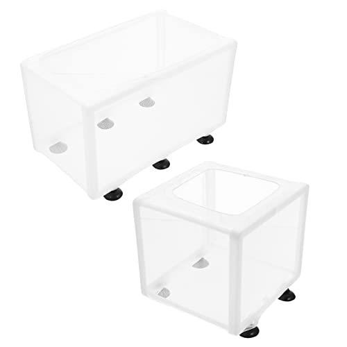 Yardwe 2pcs Aquarium Fisch Züchter Box Fisch Zucht Box Für Aquarium Tank Klebe Basis von Yardwe