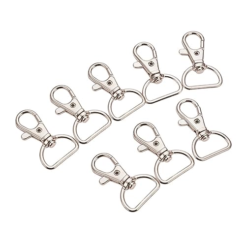 Yardwe 20 Packungen DIY-Tag-Clips Tag-Clip für DIY drehbarer Haken für Hund bastelzeug Quick Release beschläge schlüsselkette schmuck Machen hundelaufband Tag-Clip für Handarbeit von Yardwe