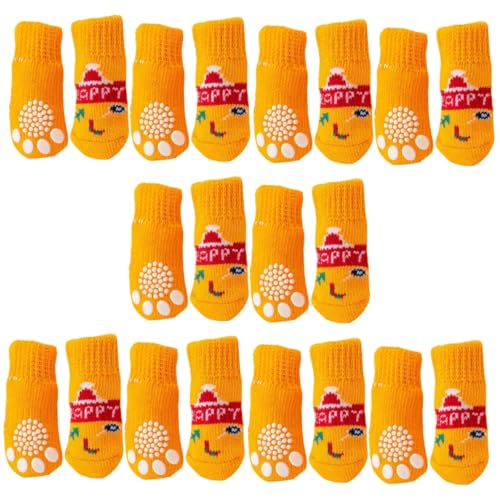 Yardwe 20 STK Haustier Socken Hunde Haustierzubehör Kätzchensocken Waschbare Katzensocken Anti-rutsch-socken Für Haustiere Kompakte Katzensocken Welpenbedarf Garn Schuh Anti-schmutzig von Yardwe