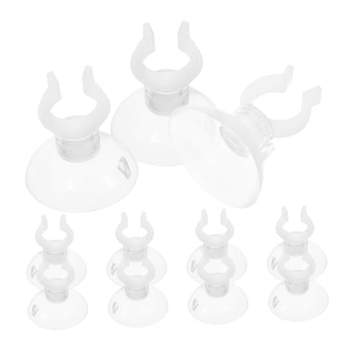 Yardwe 20St Aquarium-Wasserrohr-Saugnapf Poolpumpe tauchfähig Schläuche Schwamm Teich Saugnapf Klammer Suction Cup wasserschlauchhalterung Saugnapf-Clips für Aquarien Aquariumzubehör Abs von Yardwe