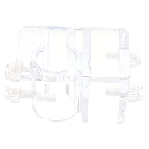 Yardwe 2St Halter aus Acryl Aquariumreiniger tauchfähig Auspuff Pumpe Filter wasserschlauch Halterung wasserschlauchhalterung Aquarienschlauchbefestigung Röhrenhalter für Fischaquarien von Yardwe