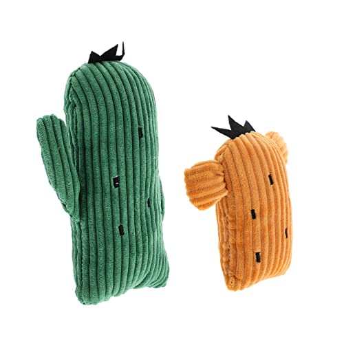 Yardwe 2St Haustier Interactive Dog Toys hundewelpen Quietschendes Hundespielzeug Hund zahnbürste Yak Hundeplüschspielzeug Quietschgeräusch- für Haustiere von Yardwe