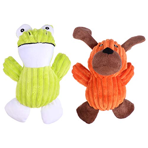 Yardwe 2St Plüschtiere für Haustiere Kauspielzeug Hunde kauen quietschend Interactive Dog Toys interaktives Toys Haustier Sound- für Haustiere von Yardwe