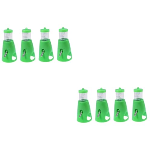 Yardwe 2St Trinkflasche für Hamster hamsterzubehör Hamster zubehör nagetier trinkflasche Kleintier zubehör Häschen Laufstall Kaninchenfutter wasserflasche Wasserspender für Hamster Green von Yardwe