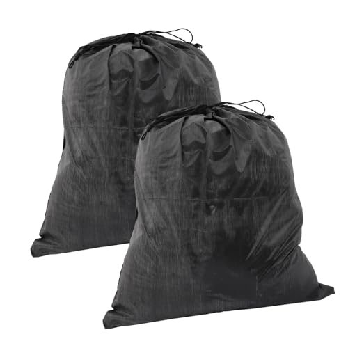 Yardwe 2 Stück Reptilien-Tragetasche Snack-Schlinge Schlangentasche Nylon Reptilien-zubehör Kordelzug Tasche Zum Einfangen Von Haustieren Schwarz Medium 46 X 58 cm von Yardwe