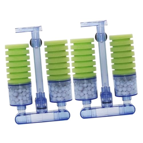 Yardwe 2st Pneumatischer Biochemischer Tank Wasserfilter Für Krüge Sieb Biochemischer Schwammfilter Für Fischbecken Krugwasser Filter Für Aquarien Aquarium An Der Wand Montiert Toilette von Yardwe