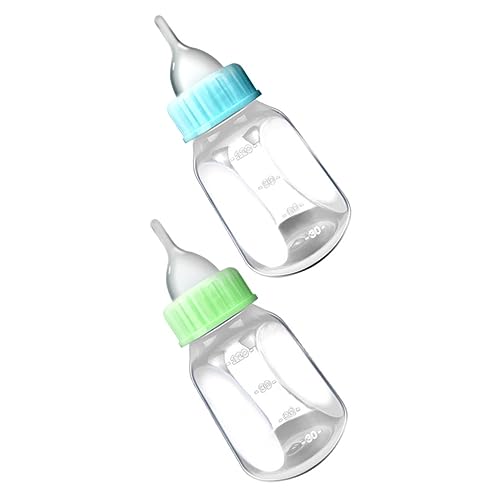 Yardwe 2er Set 120ml Fütterungsflaschen Für Katzen Und Kleine Hunde Sichere Pacifier Flaschen Mit Für Die Tieraufzucht Haustierbedarf Und von Yardwe