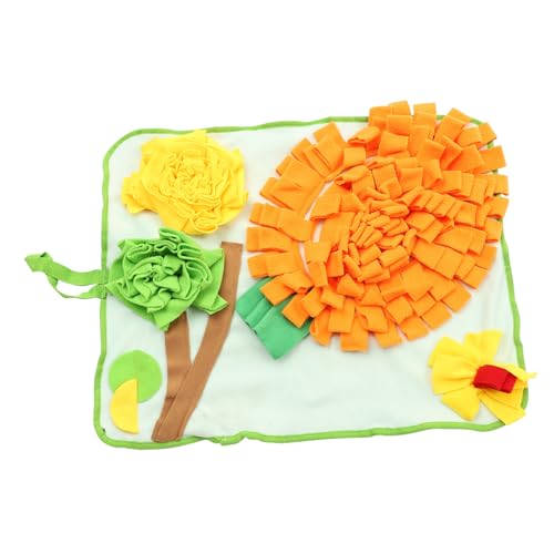 Yardwe 2St Kaninchen-Schnüffelpad Kaninchen Futter Pad Hunde Futter Matte Rabbit Snuffle mat Bunny Foraging Toy Hamster Spielzeuge Futtersuchspielzeug für Haustiere Hase Schnüffelmatte von Yardwe