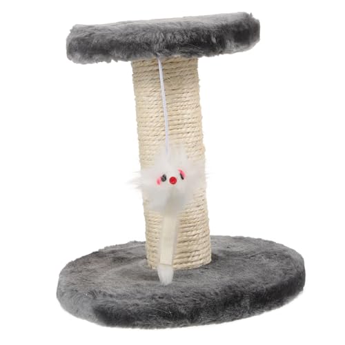 Yardwe 2st Katzenspielzeug Haustierspielzeug Für Katzen Krallenkratzer Für Katzen Kratzbäume Aus Sisal Kratzbäume Für Kätzchen Lustiges Kätzchenspielzeug Gemütlich Holzbrett Schmücken von Yardwe