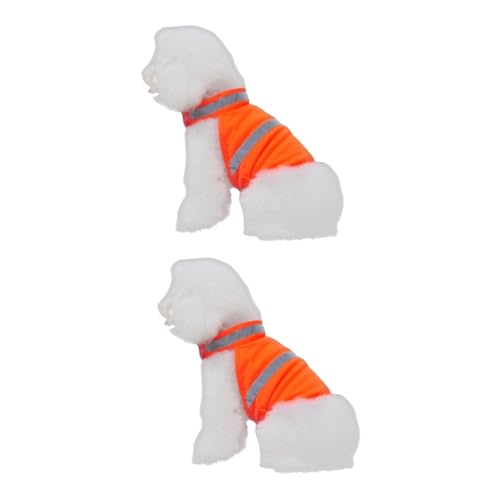 Yardwe 2st Verstellbare Geschirr Für Kleine Hunde Winterjacke Hundegeschirr para Medianos Gelbe Jacken Für Haustiere Hundeweste Warm Halten Arbeit Kleid von Yardwe