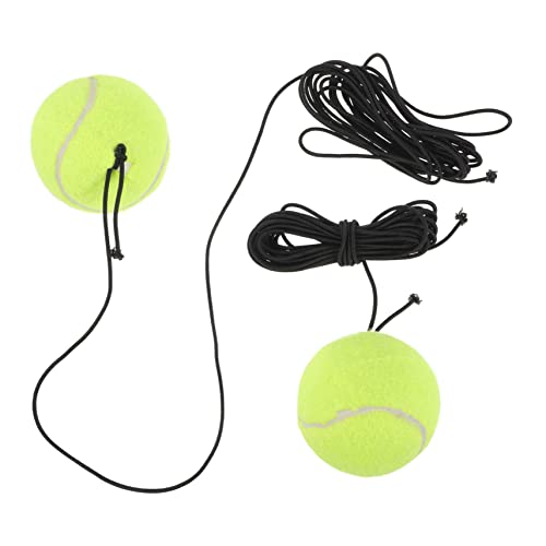 Yardwe 2st Tennis Trainieren Bälle Für Haustierhunde Hund Seil Ball Tennisball Für Welpen Hundespielzeugball Hundehaustierspielzeug Masse Riesiger Hundeball Tennis Ball Gummi von Yardwe