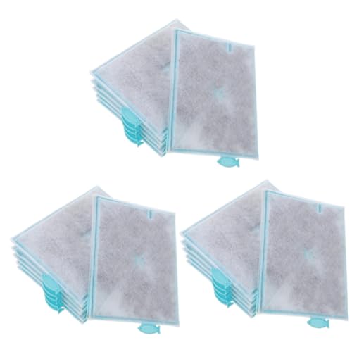 Yardwe 3 Kisten Aquariumfilter Aquarienschaum Aquarienbedarf Aquarium Cleaner aquaristik zubehör Sieb Wattepads Aquarienversorgung Filterwatte für Aquarien klein Filterschwamm von Yardwe