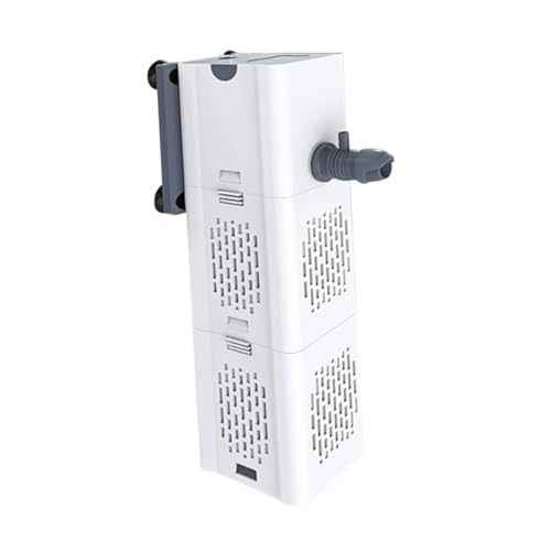 Yardwe 3 STK Filter Für Fischbecken Sieb Filter Für Aquarien Kunststofffilter Unterwasserreiniger Aquarienwasserfilter Luftpumpe Für Aquarien Wasserpumpe Aquarium Plastik Weiß Filterpumpe von Yardwe