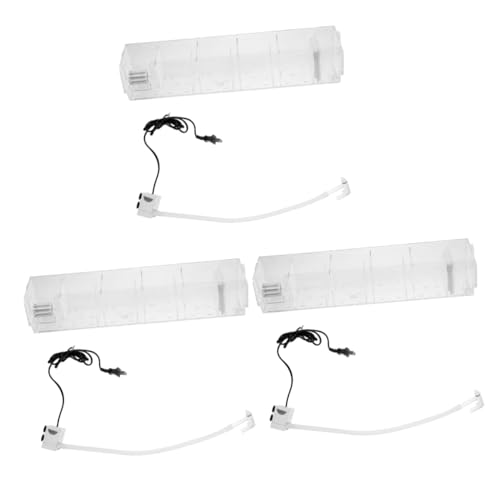 Yardwe 3 Sätze Filter für Fischbecken Filter für Aquarien Sieb Aquariumzubehör Kanister-Aquarienfilter Filterwerkzeug für Aquarien Acryl Tropfbox Eine Maschine Filterkasten von Yardwe