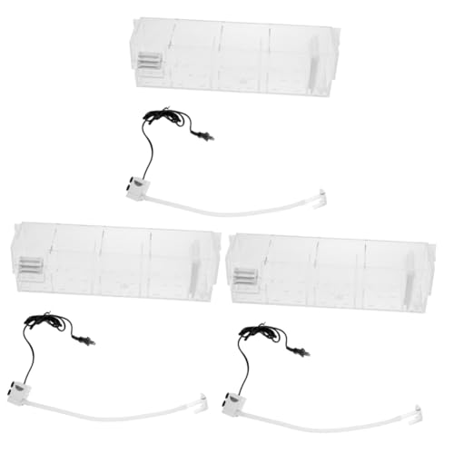 Yardwe 3 Sätze Filter für Fischbecken Filter für Aquarien Sieb Filterwerkzeug für Aquarien Aquariumzubehör Kanister-Aquarienfilter sauber Filterkasten Wassertank Tropfbox Acryl von Yardwe