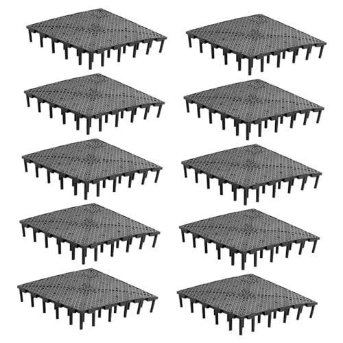 Yardwe Sieb 30 STK Schwammhalter PVC Dekorative Tabletts Filterpads Für Aquarien Aquariumfilter Aquariumsubstrat Schwarze Saugnapfclips Für Aquarien Teiler Fischbeckenboden von Yardwe