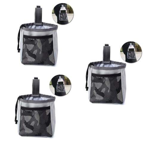 Yardwe 3St Outdoor-Trainingstasche für Haustiere hundefutterbeutel hundetraining Tasche Trainingshundetaschen Snack für Haustiere Leckerli-Trainingstasche für Hunde Tasche für Tiernahrung von Yardwe