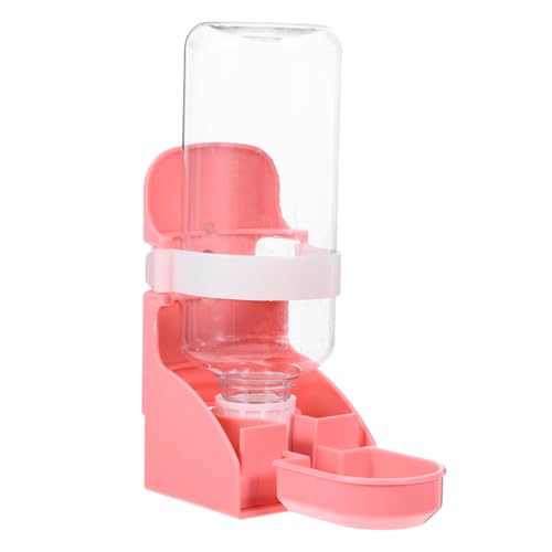 Yardwe 3St Kaninchentrinker Hund wasserflasche Hundewasserspender für Kiste Nager Trinkflasche hasentrinkflaschen Wasserflasche für Hamster Wasserspender für Hamster Hamsterhalter pp Rosa von Yardwe